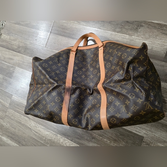 Louis Vuitton SAC SOUPLE 55 Monogram Canvas Duffel Bag CABIN Keepall Vintage - Picture 13 of 16
